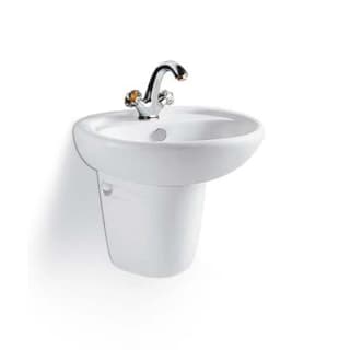 Chậu rửa treo tường Bravat C22358W-1