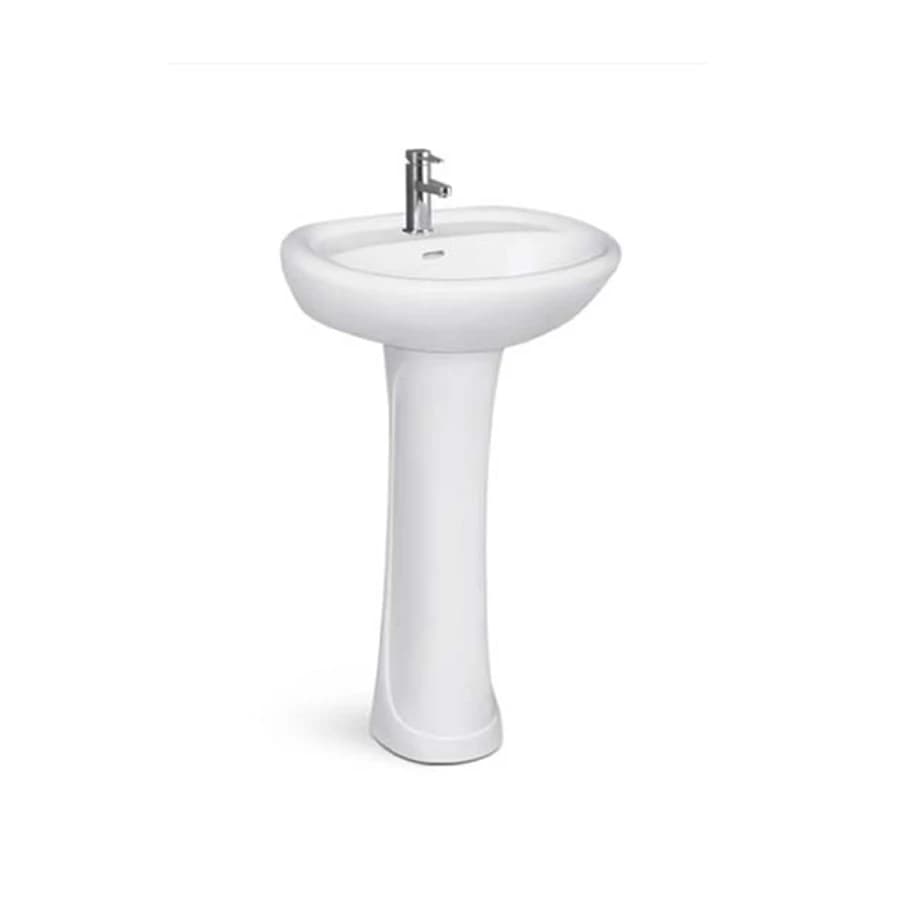 Chậu rửa treo tường Bravat C22359W-1