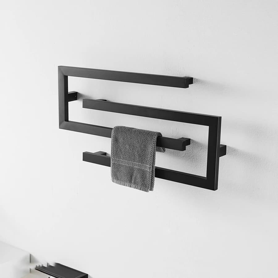 Treo khăn có sấy Bravat D7784BW