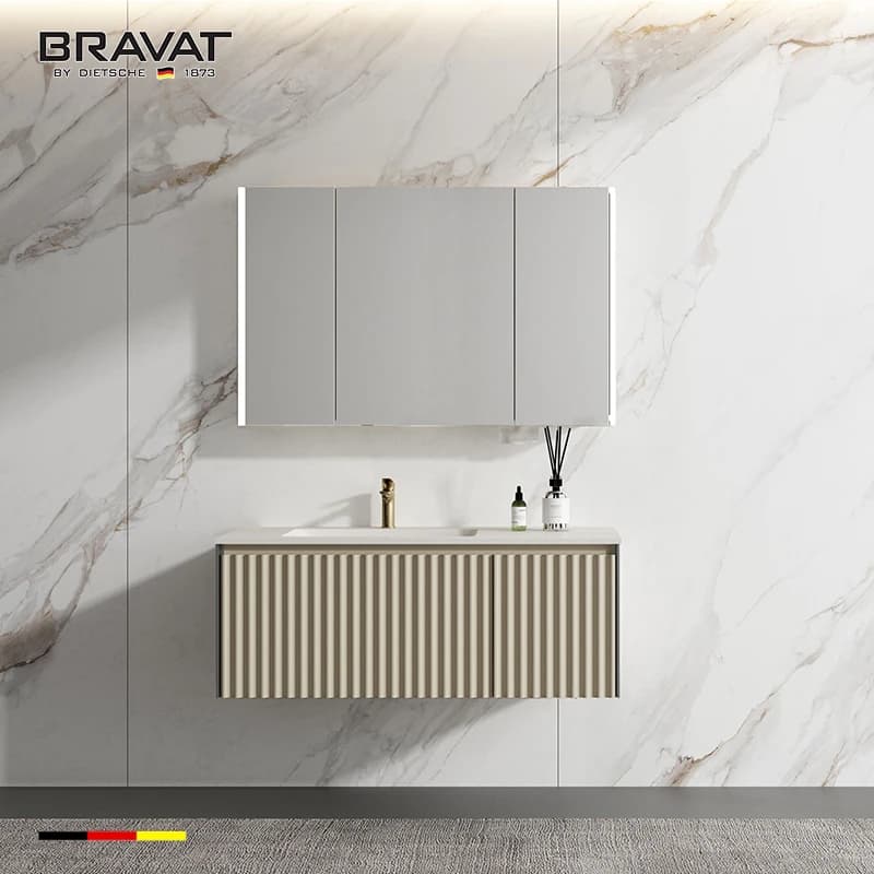 Tủ chậu Bravat V530254Y-W-ENG