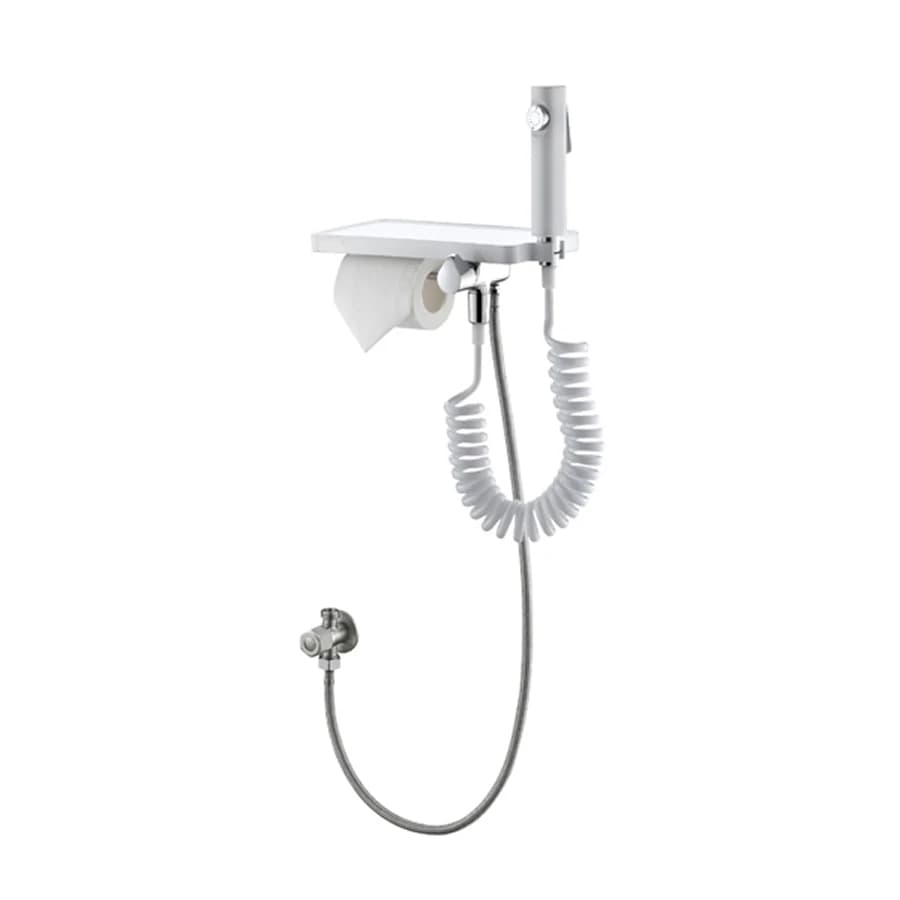 Vòi xịt kèm lô giấy Bravat D9142NP-ENG