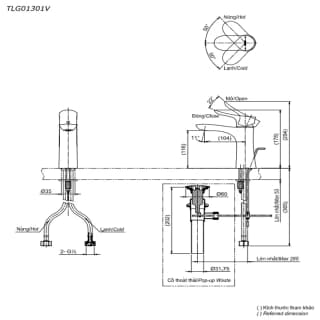 Ảnh Vòi chậu TOTO TLG01301V 2
