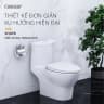 Bồn cầu 1 khối Caesar CD1375 2
