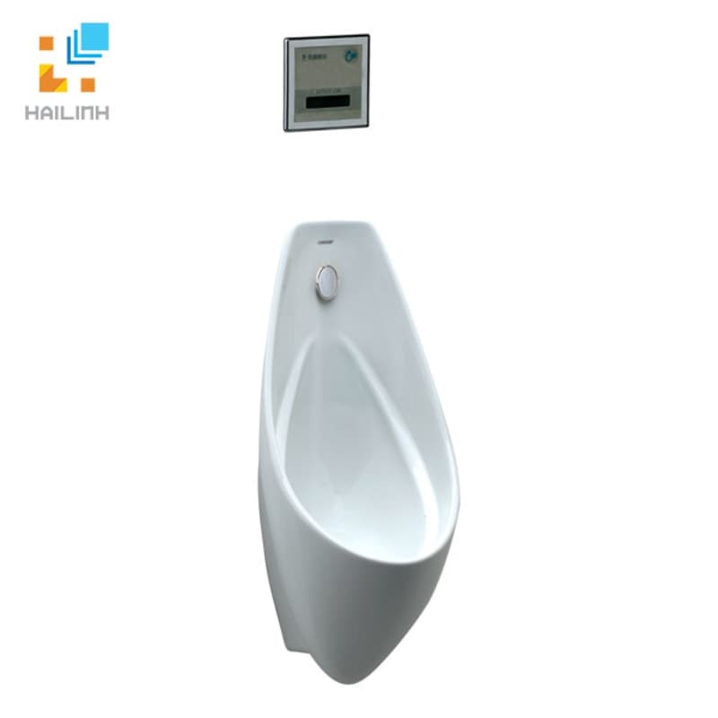 Bồn tiểu nam Caesar U0264-A637 van xả cảm ứng