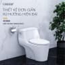 Bồn cầu 1 khối Caesar C1353 2