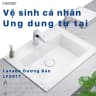 Chậu rửa đặt bàn Caesar LF5017 3