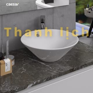 Ảnh Chậu rửa đặt bàn Caesar L5222 4