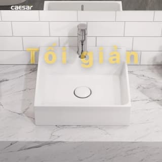 Ảnh Chậu rửa đặt bàn Caesar LF5257 5