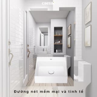 Ảnh Chậu rửa đặt bàn Caesar LF5257 6