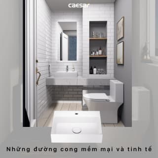 Ảnh Chậu rửa đặt bàn Caesar LF5259 2