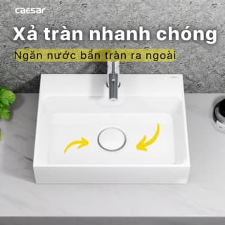 Ảnh Chậu rửa đặt bàn Caesar LF5259 5