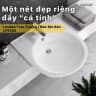 Chậu rửa đặt bàn Caesar LF5302 2