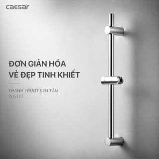 Ảnh Thanh trượt sen tắm Caesar WG117 3
