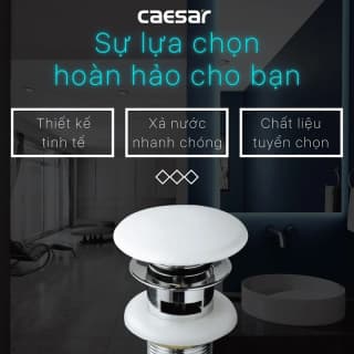 Ảnh Trụ xả nắp sứ Caesar BF404H 3