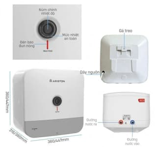 Ảnh Bình nóng lạnh Ariston 30 lít AN3 30 R VN 4