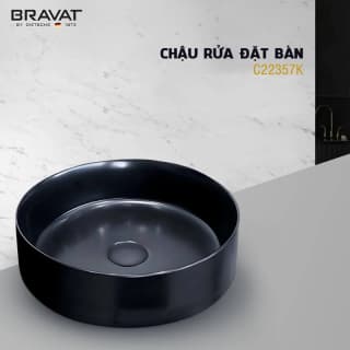 Ảnh Chậu rửa đặt bàn Bravat C22357K 5