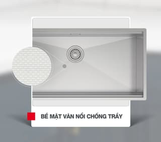 Ảnh Chậu Inox Archi WS R0 HS24-SSN1S-7650 2