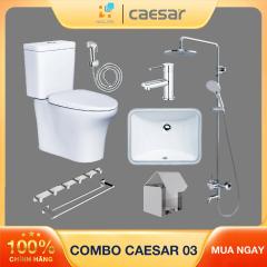 Ảnh Combo thiết bị vệ sinh Caesar số 3 1