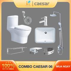 Ảnh Combo thiết bị vệ sinh Caesar số 6 1