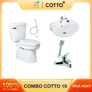 Combo thiết bị vệ sinh Cotto số 19