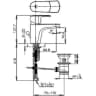 Vòi chậu Cotto CT2051A 2
