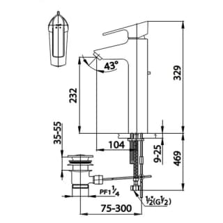 Ảnh Vòi chậu COTTO CT520AY 2