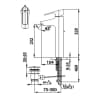 Vòi chậu COTTO CT520AY 2