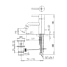Vòi chậu COTTO CT542A 2