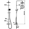 Sen tắm cây nóng lạnh COTTO CT3004WOS 2