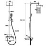 Sen tắm cây nóng lạnh COTTO CT3005WOS 2