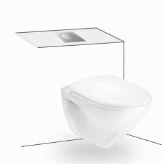 Bồn cầu âm tường Cotto SC199(T)