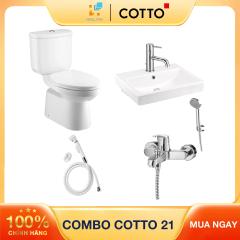 Combo thiết bị vệ sinh Cotto số 21