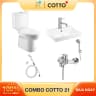 Combo thiết bị vệ sinh Cotto số 21 1