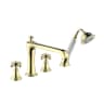 Vòi xả bồn tắm gắn bồn cao cấp Bravat F551199BAF-ENG 1
