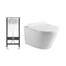 Bồn cầu âm tường D&K DK-C3915-W 1