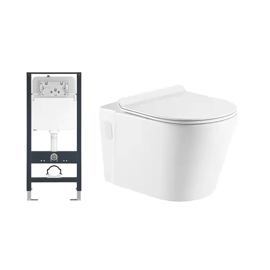 Bồn cầu âm tường D&K W204