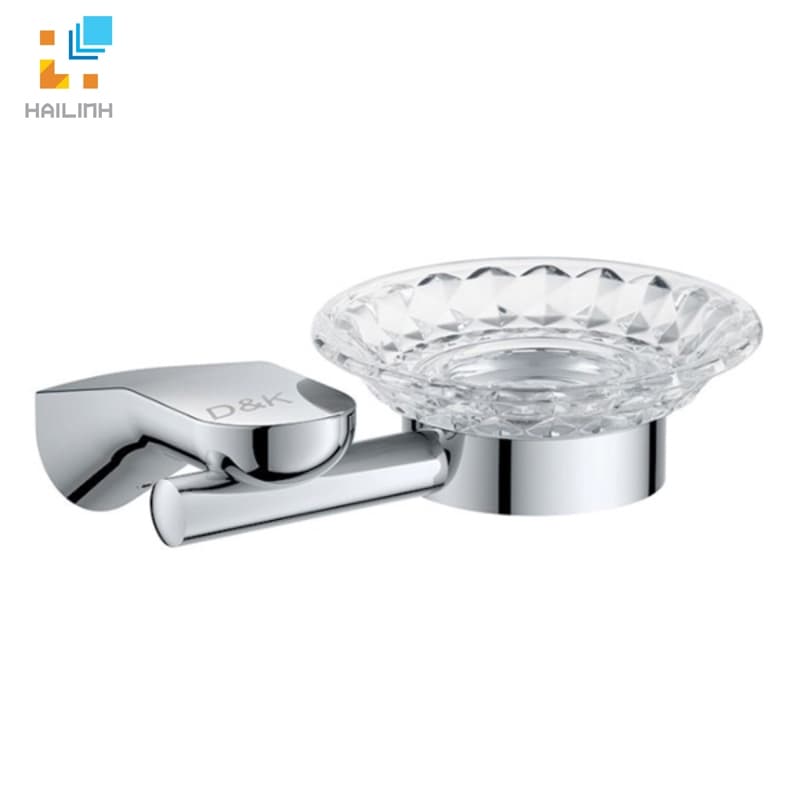 Kệ xà phòng + khay pha lê D&K DK800606A