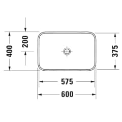 Ảnh Chậu rửa đặt bàn Duravit 2359600000 2