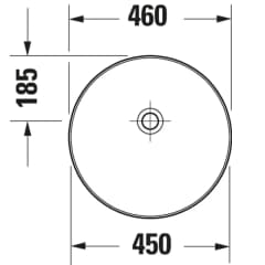 Ảnh Chậu rửa đặt bàn Duravit 2661463279 2