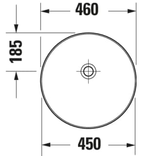 Ảnh Chậu rửa đặt bàn Duravit 2661463279 2