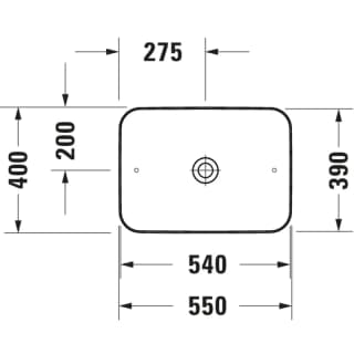 Ảnh Chậu rửa đặt bàn Duravit 2347550000 2