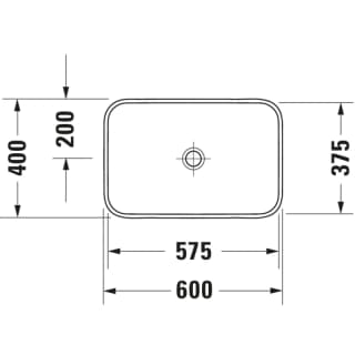 Ảnh Chậu rửa đặt bàn Duravit 2359601300 2