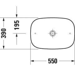 Ảnh Chậu rửa đặt bàn Duravit 2373550079 2