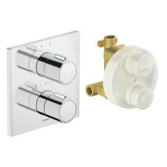 Ảnh Bộ trộn âm tường Duravit TH4200007010 1