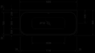 Ảnh Bồn tắm massage Duravit 760318000AS0000 2