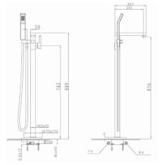 Ảnh Sen bồn tắm Euroking EU-1340100 2