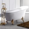 Bồn tắm NOFER NG-1711-1600(White+Chrome) 1