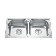 Ảnh Chậu rửa bát 2 hố Gorlde GD5406 1