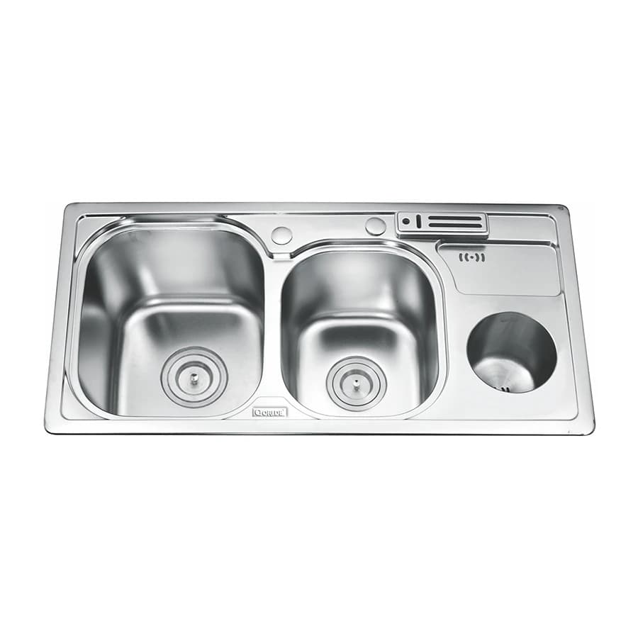 Chậu rửa bát 2 hố Gorlde GD5503
