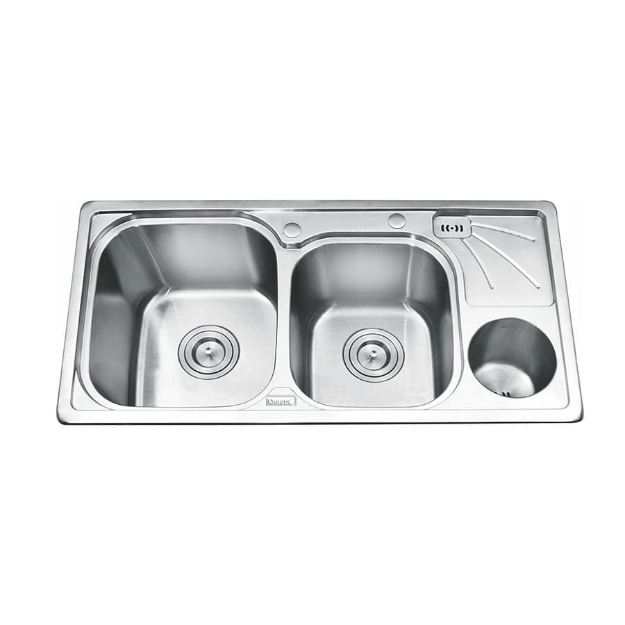 Chậu rửa bát 2 hố Gorlde GD9035